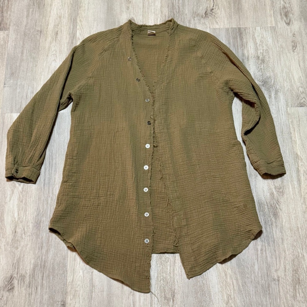 Women's V Neck Long Sleeve Shirt Dress with Pockets Tunic Top Casual Solid small